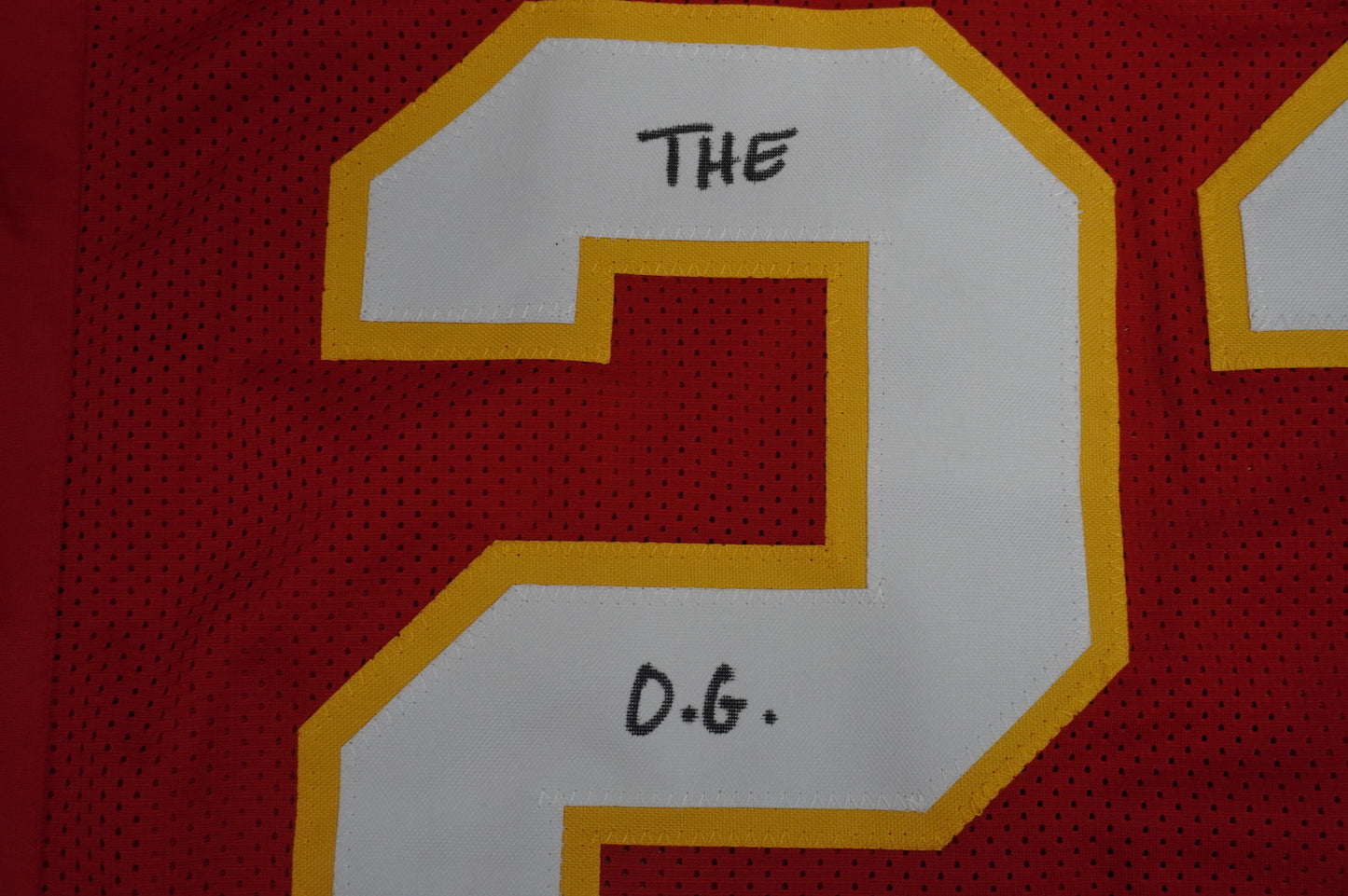 PAT PATRICK MAHOMES SR KANSAS CITY CHIEFS SIGNED JERSEY w/OG MVPMAKER BAS