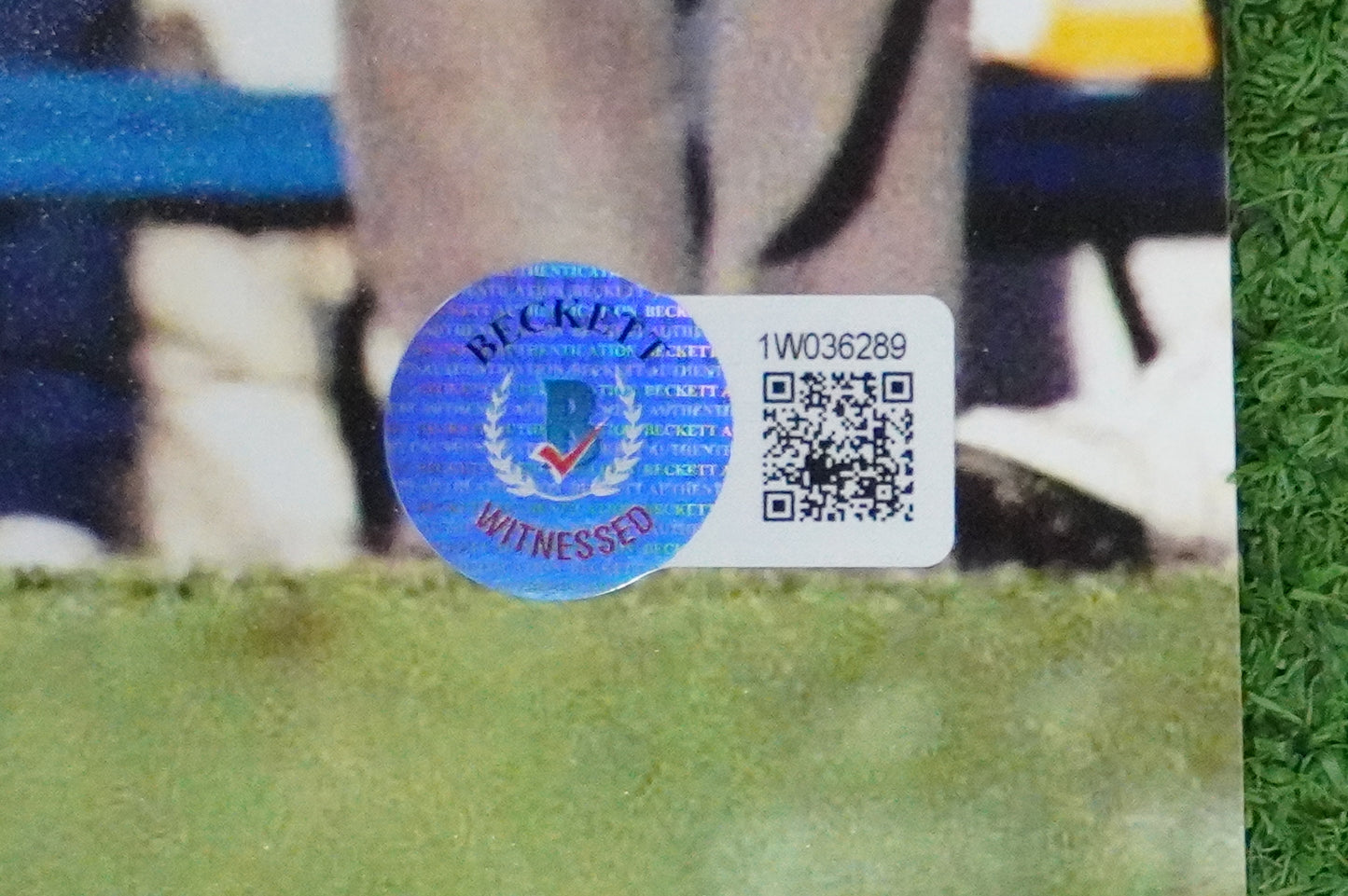 RAGHIB "ROCKET" ISMAIL SIGNED 8x10 Notre Dame BAS COA