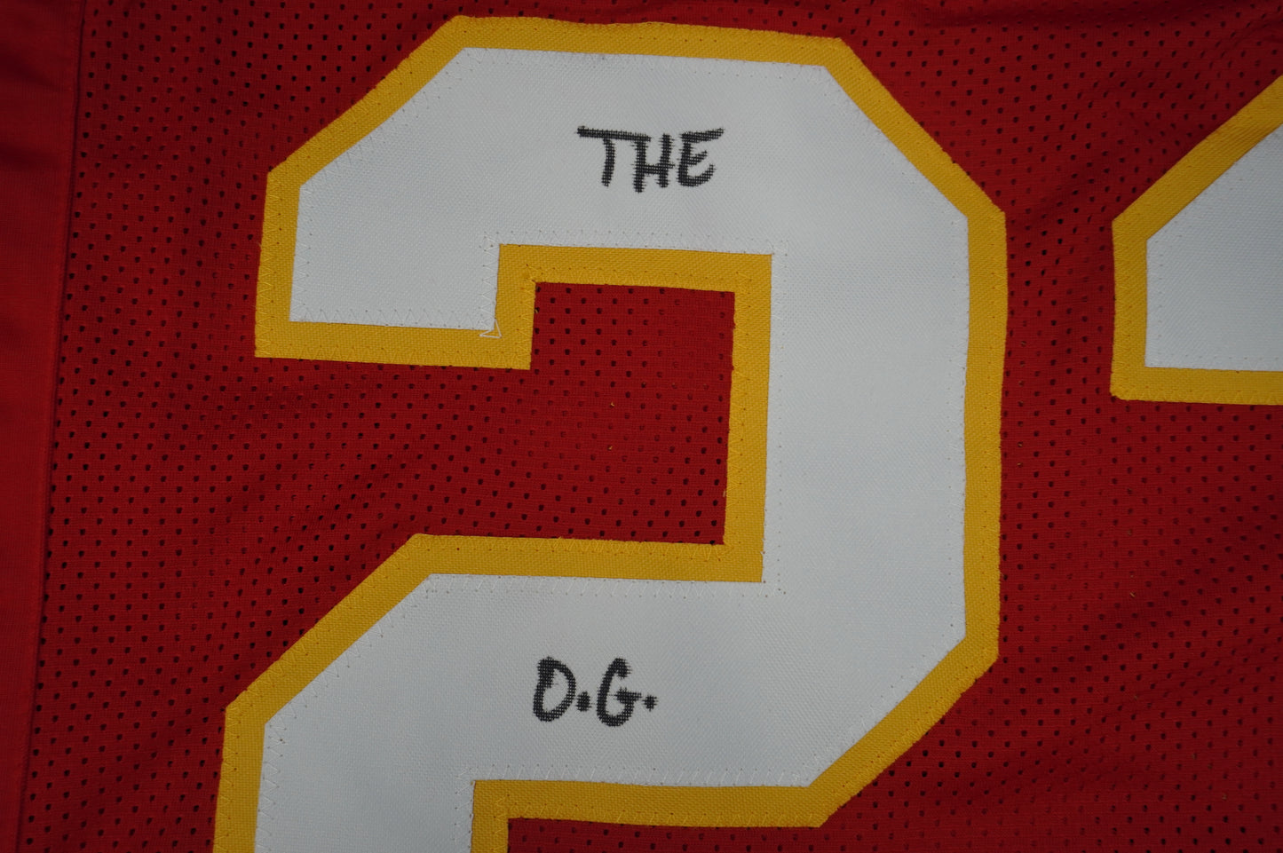 PAT PATRICK MAHOMES SR KANSAS CITY CHIEFS SIGNED JERSEY w/OG MVPMAKER BAS