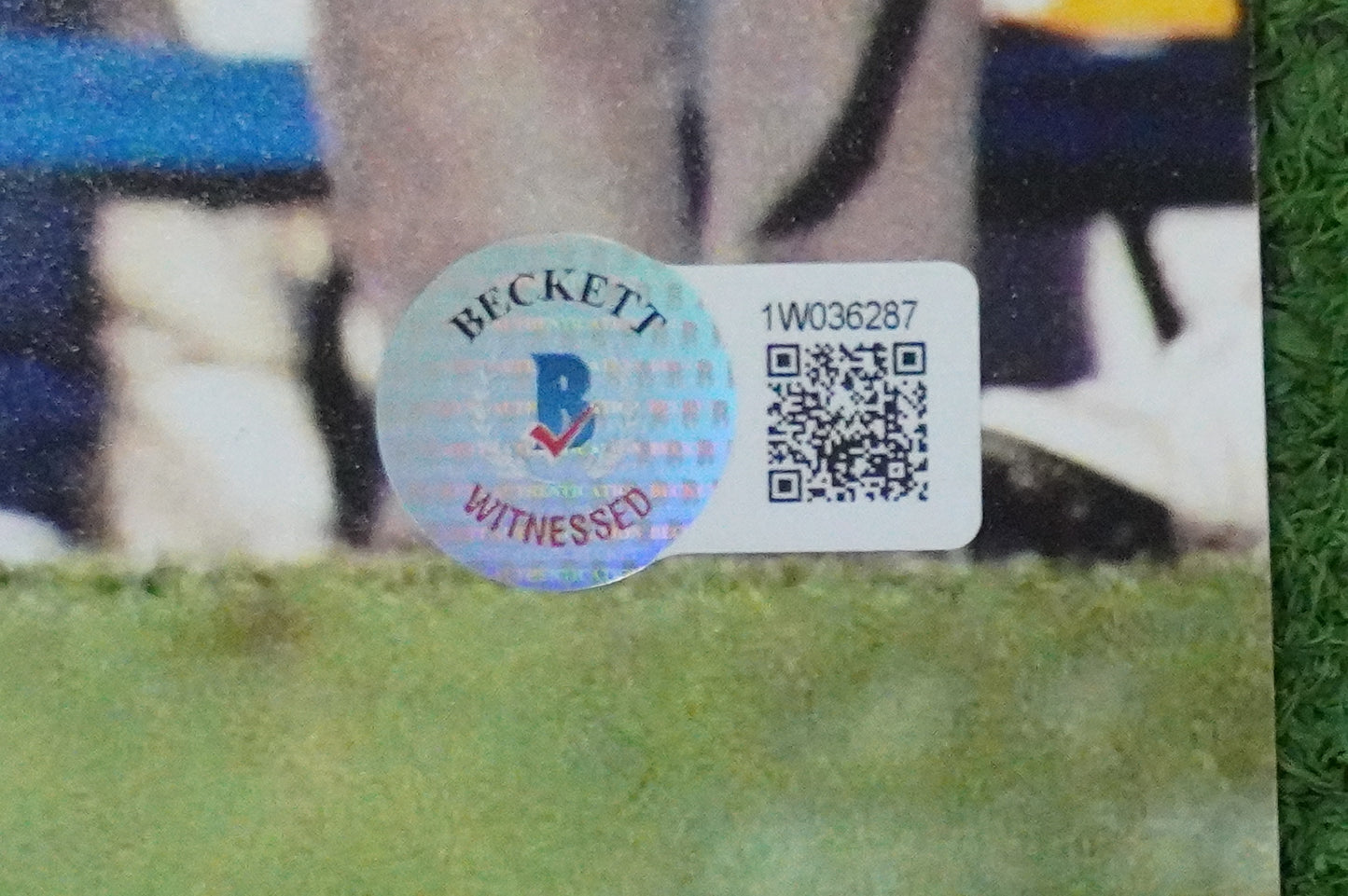 RAGHIB "ROCKET" ISMAIL SIGNED 8x10 Notre Dame BAS COA