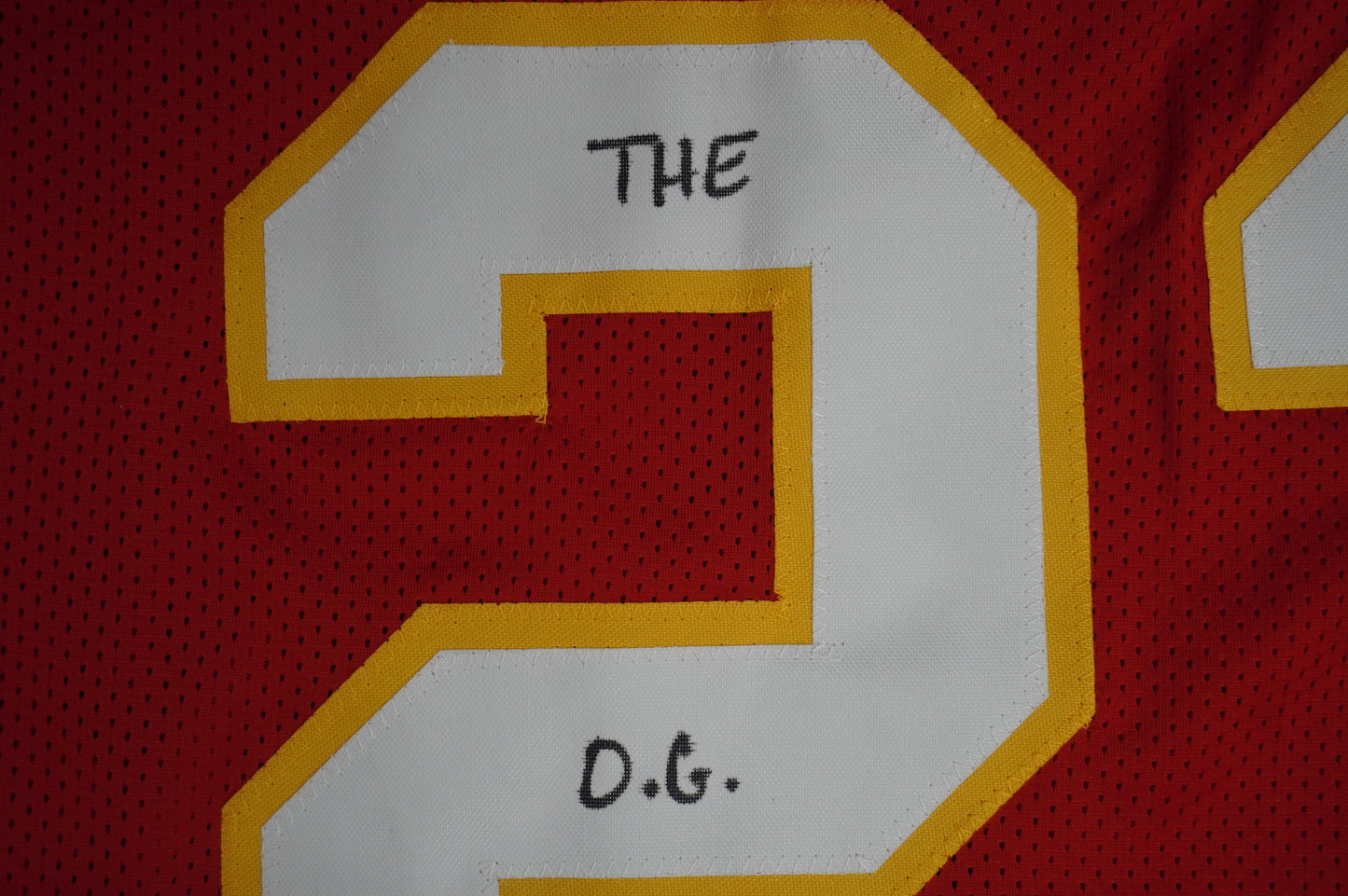 PAT PATRICK MAHOMES SR KANSAS CITY CHIEFS SIGNED JERSEY w/OG MVPMAKER BAS