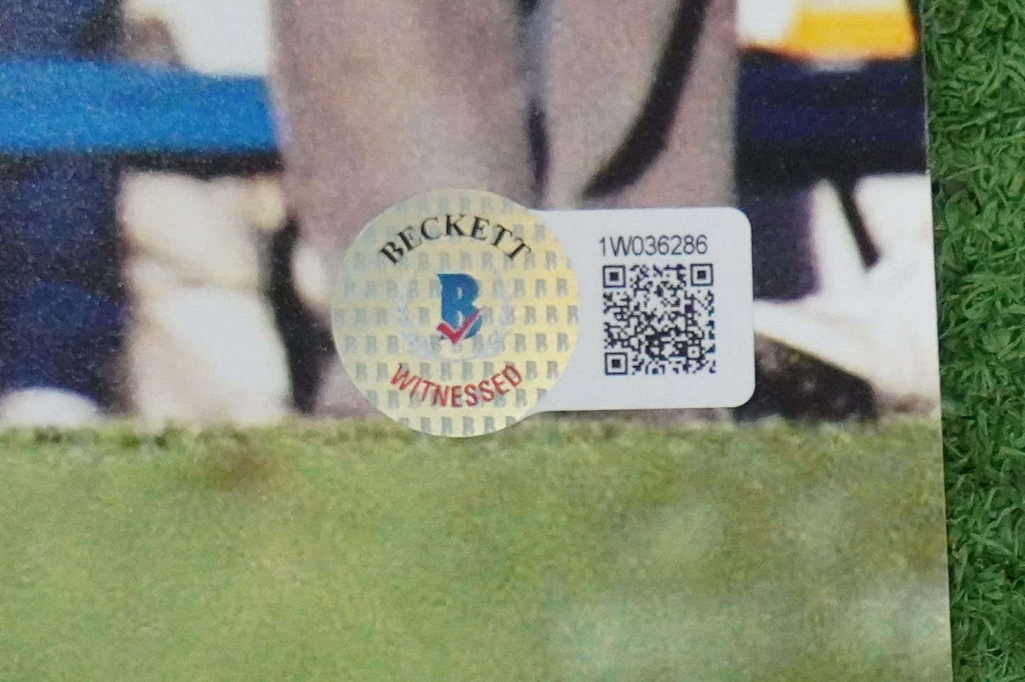 RAGHIB "ROCKET" ISMAIL SIGNED 8x10 Notre Dame BAS COA