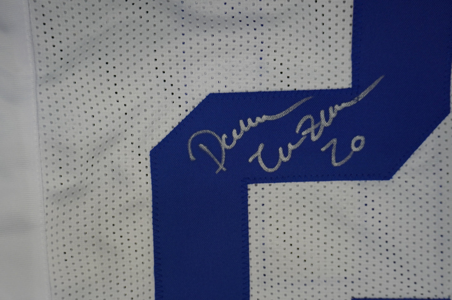 DARREN McFADDEN DALLAS COWBOYS SIGNED JERSEY w/Americas Team XL BAS