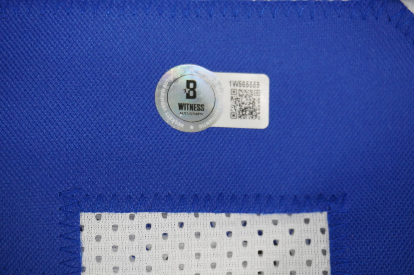 DARREN McFADDEN DALLAS COWBOYS SIGNED JERSEY w/Americas Team XL BAS