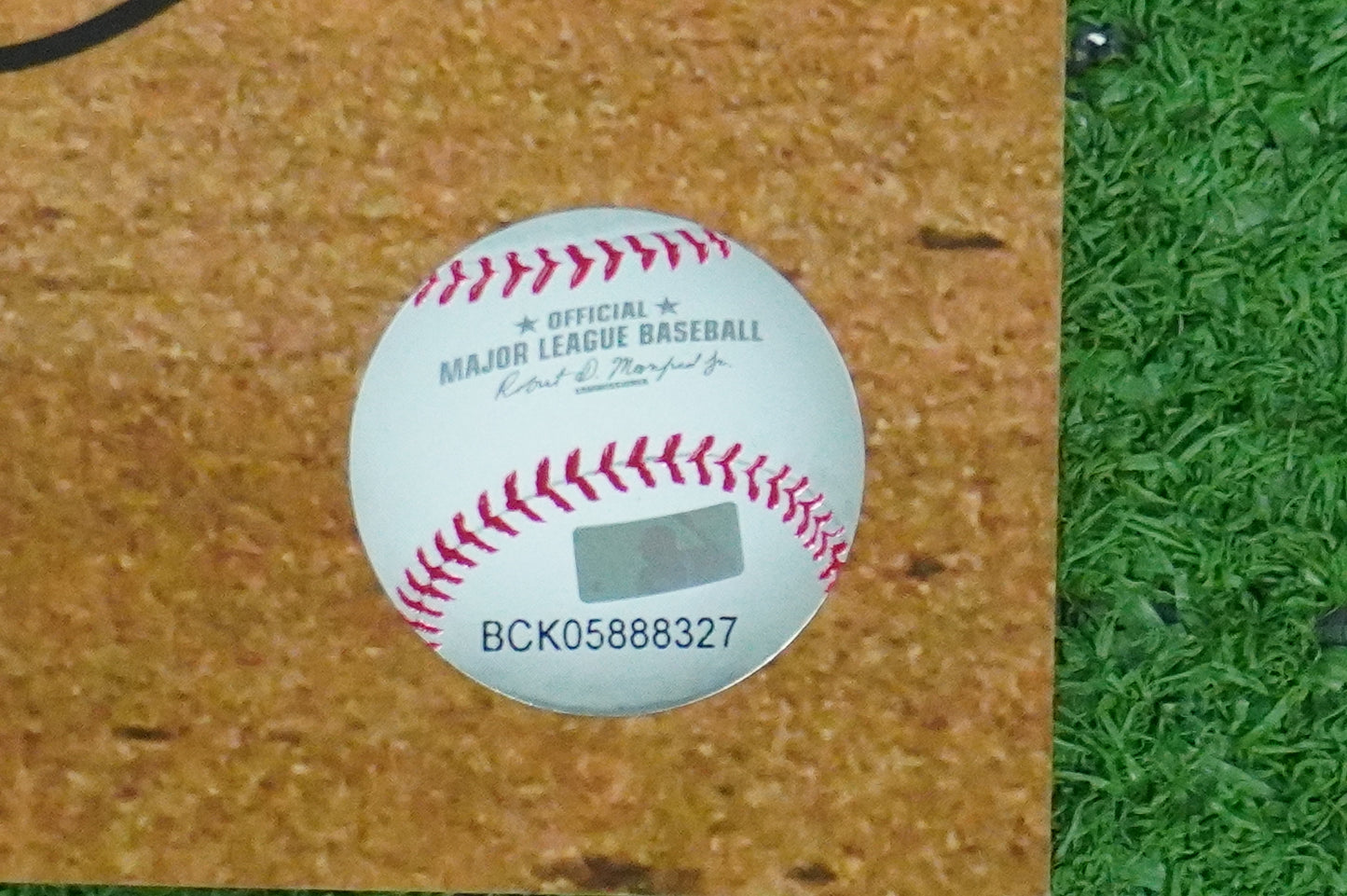 MICHAEL YOUNG TEXAS RANGERS Signed 8x10 Photo BAS COA