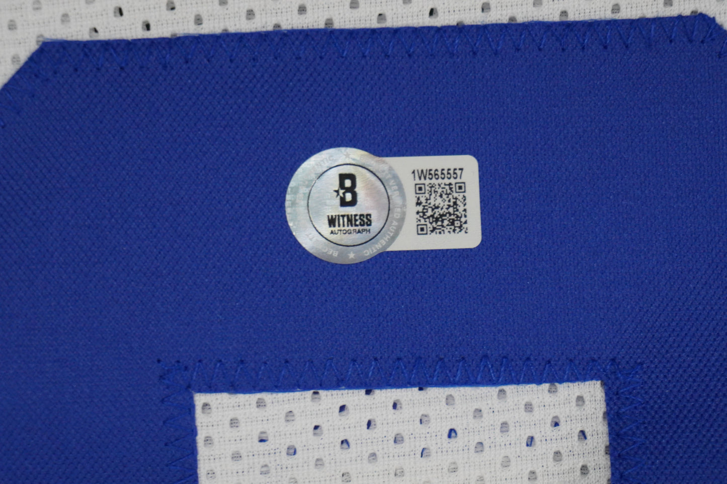 DARREN McFADDEN DALLAS COWBOYS SIGNED JERSEY w/Americas Team XL BAS