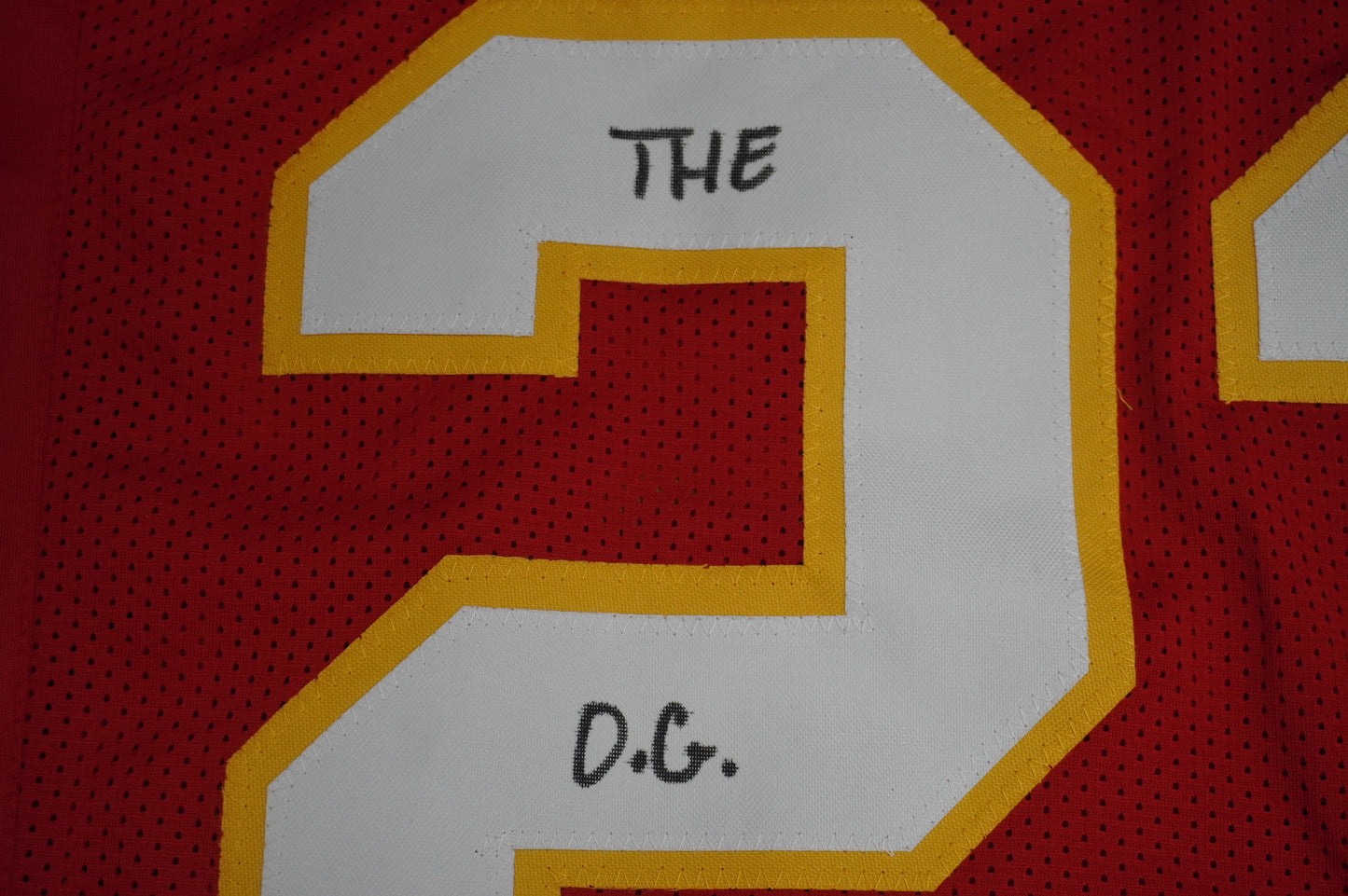 PAT PATRICK MAHOMES SR KANSAS CITY CHIEFS SIGNED JERSEY w/OG MVPMAKER BAS