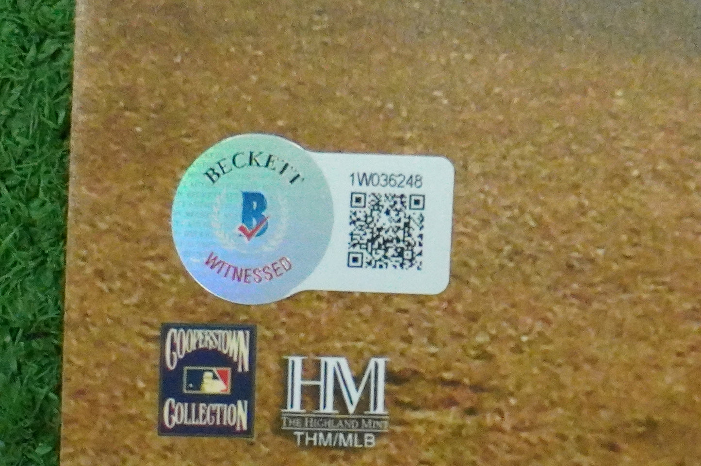 MICHAEL YOUNG TEXAS RANGERS Signed 8x10 Photo BAS COA