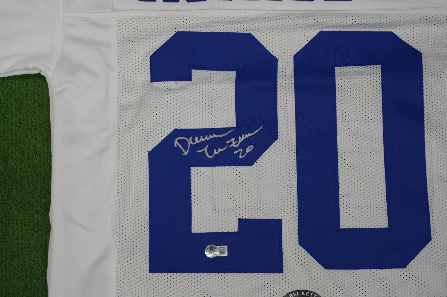 DARREN McFADDEN DALLAS COWBOYS SIGNED JERSEY Arkansas Razorbacks XL BAS