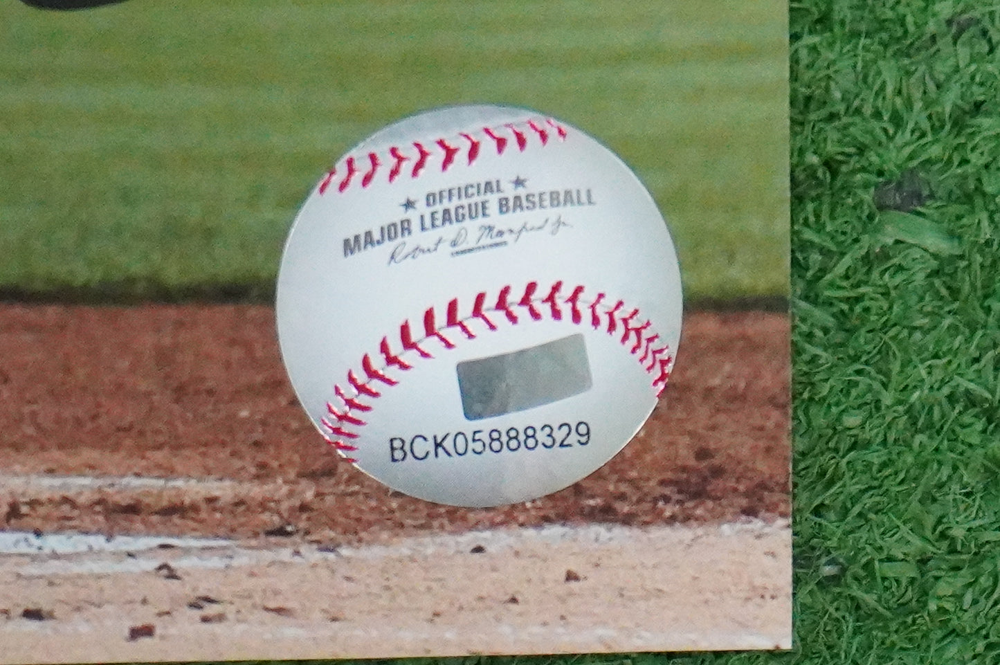 MICHAEL YOUNG TEXAS RANGERS Signed 8x10 Photo BAS COA