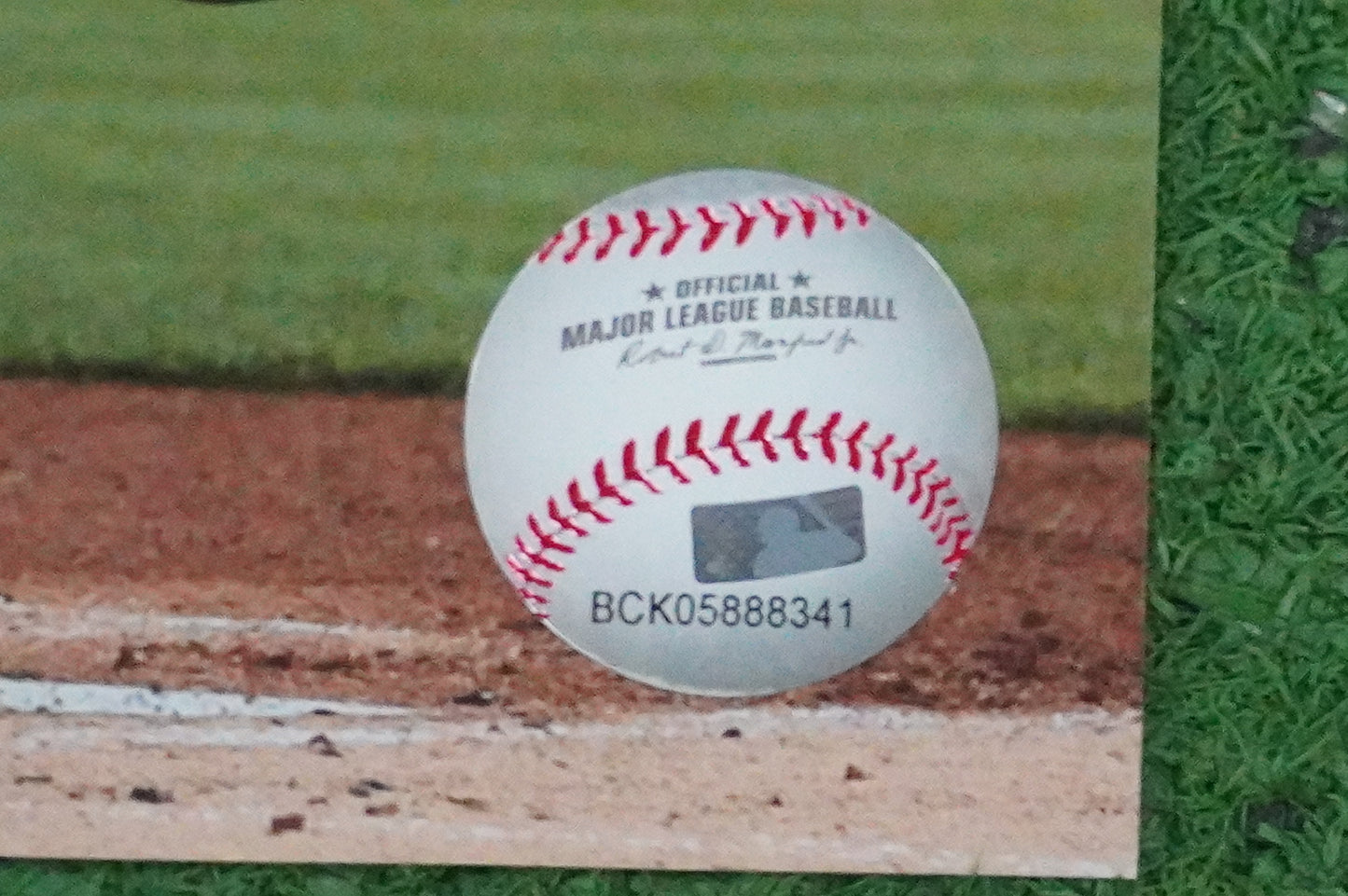 MICHAEL YOUNG TEXAS RANGERS Signed 8x10 Photo BAS COA