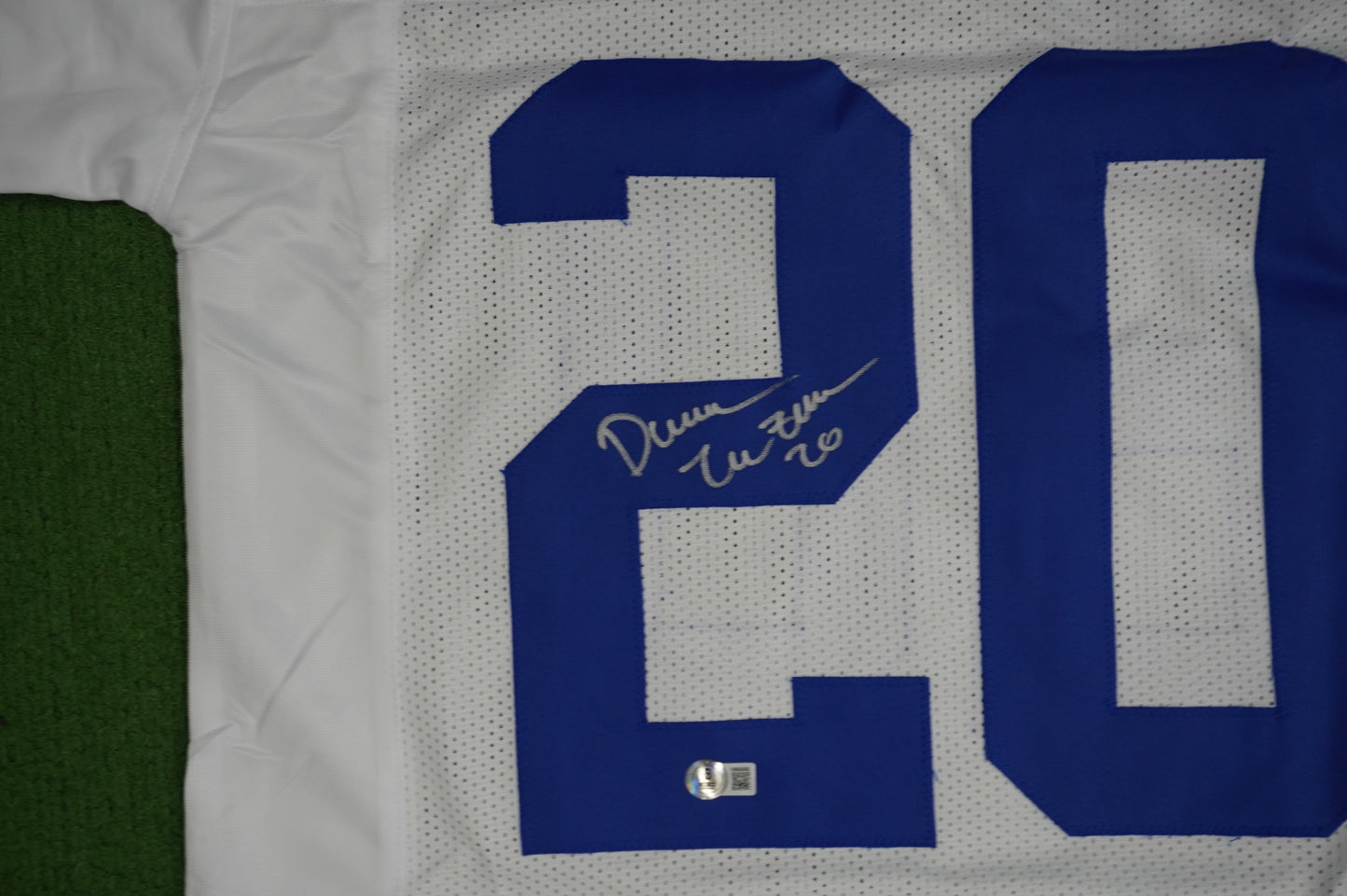 DARREN McFADDEN DALLAS COWBOYS SIGNED JERSEY Arkansas Razorbacks L BAS