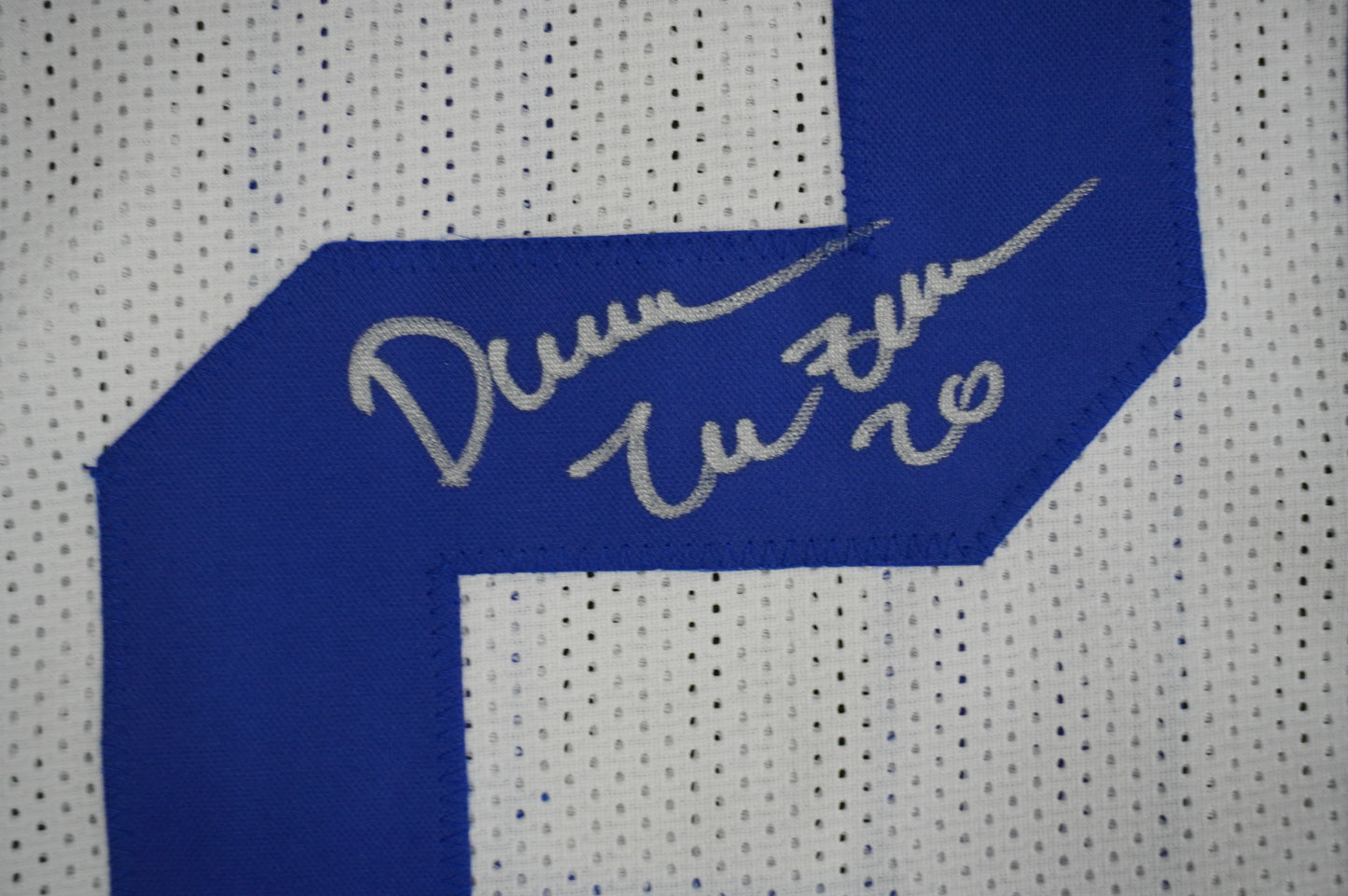 DARREN McFADDEN DALLAS COWBOYS SIGNED JERSEY Arkansas Razorbacks L BAS