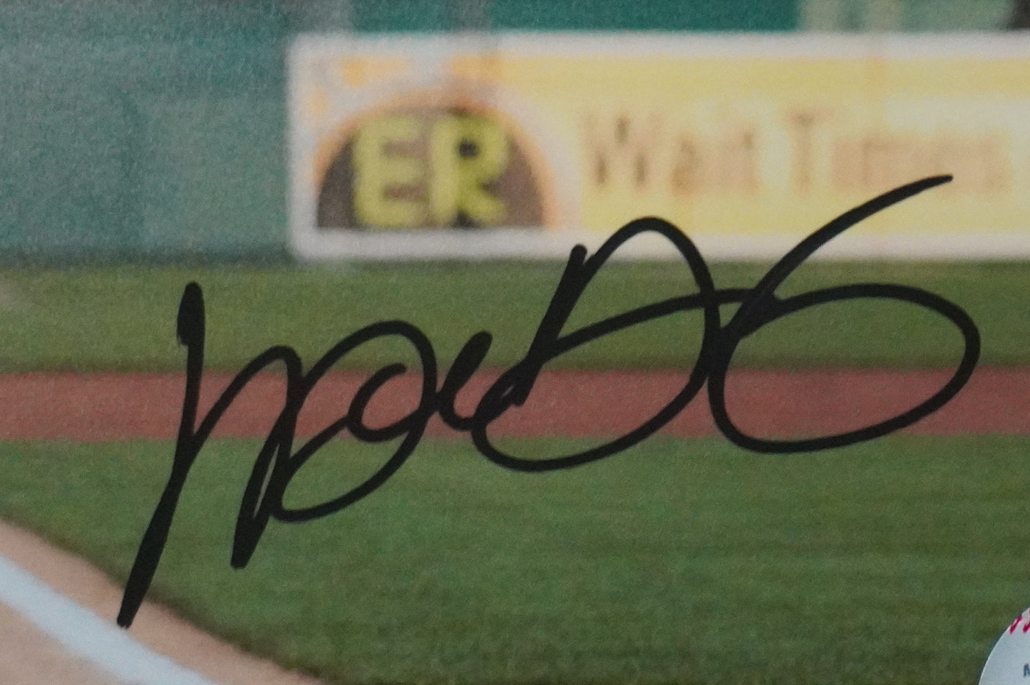 MICHAEL YOUNG TEXAS RANGERS Signed 8x10 Photo BAS COA