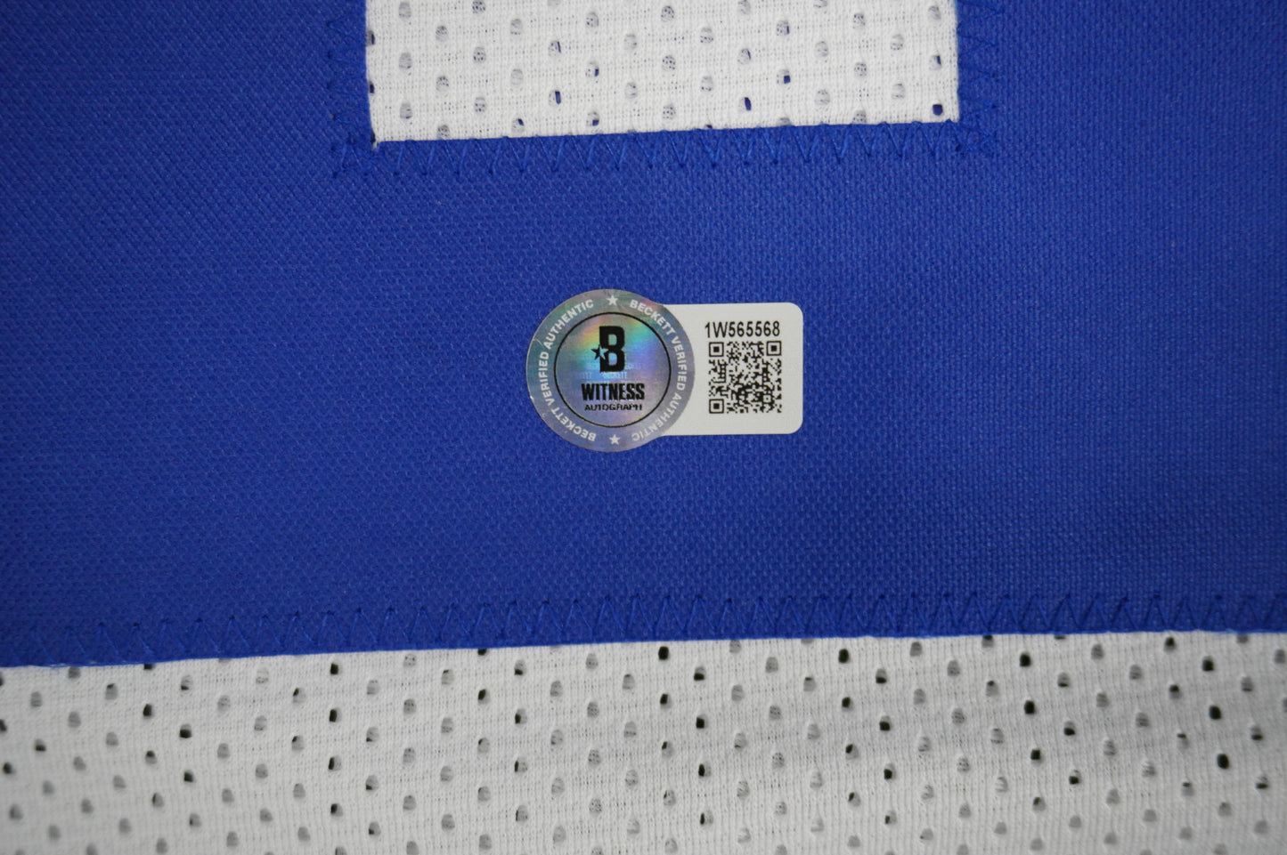 DARREN McFADDEN DALLAS COWBOYS SIGNED JERSEY Arkansas Razorbacks L BAS