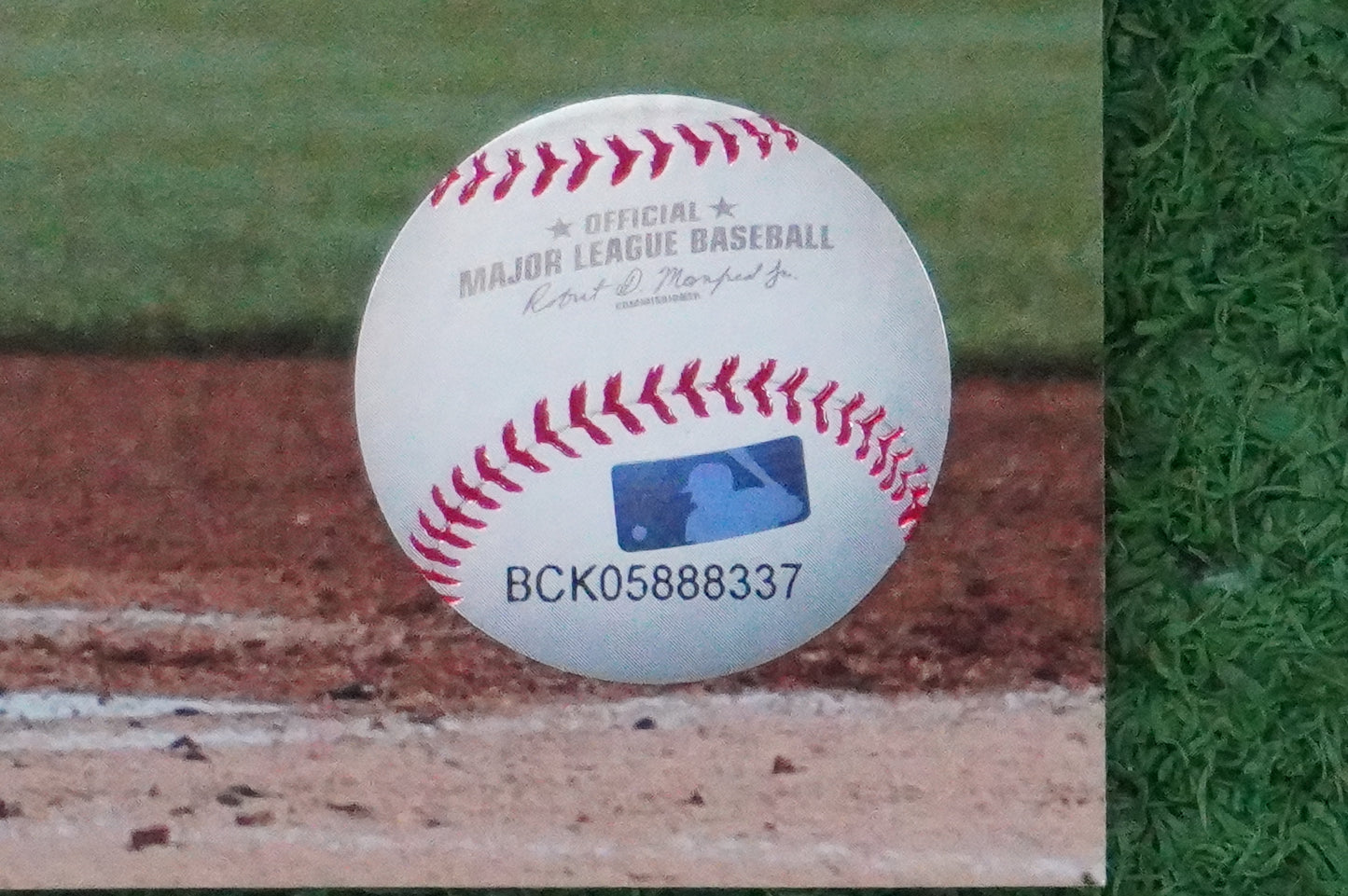 MICHAEL YOUNG TEXAS RANGERS Signed 8x10 Photo BAS COA