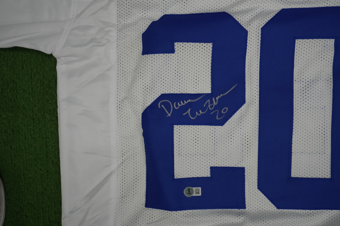 DARREN McFADDEN DALLAS COWBOYS SIGNED JERSEY Arkansas Razorbacks L BAS