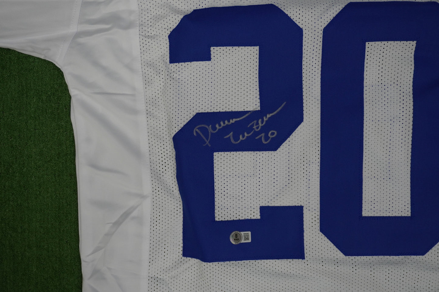 DARREN McFADDEN DALLAS COWBOYS SIGNED JERSEY Arkansas Razorbacks L BAS