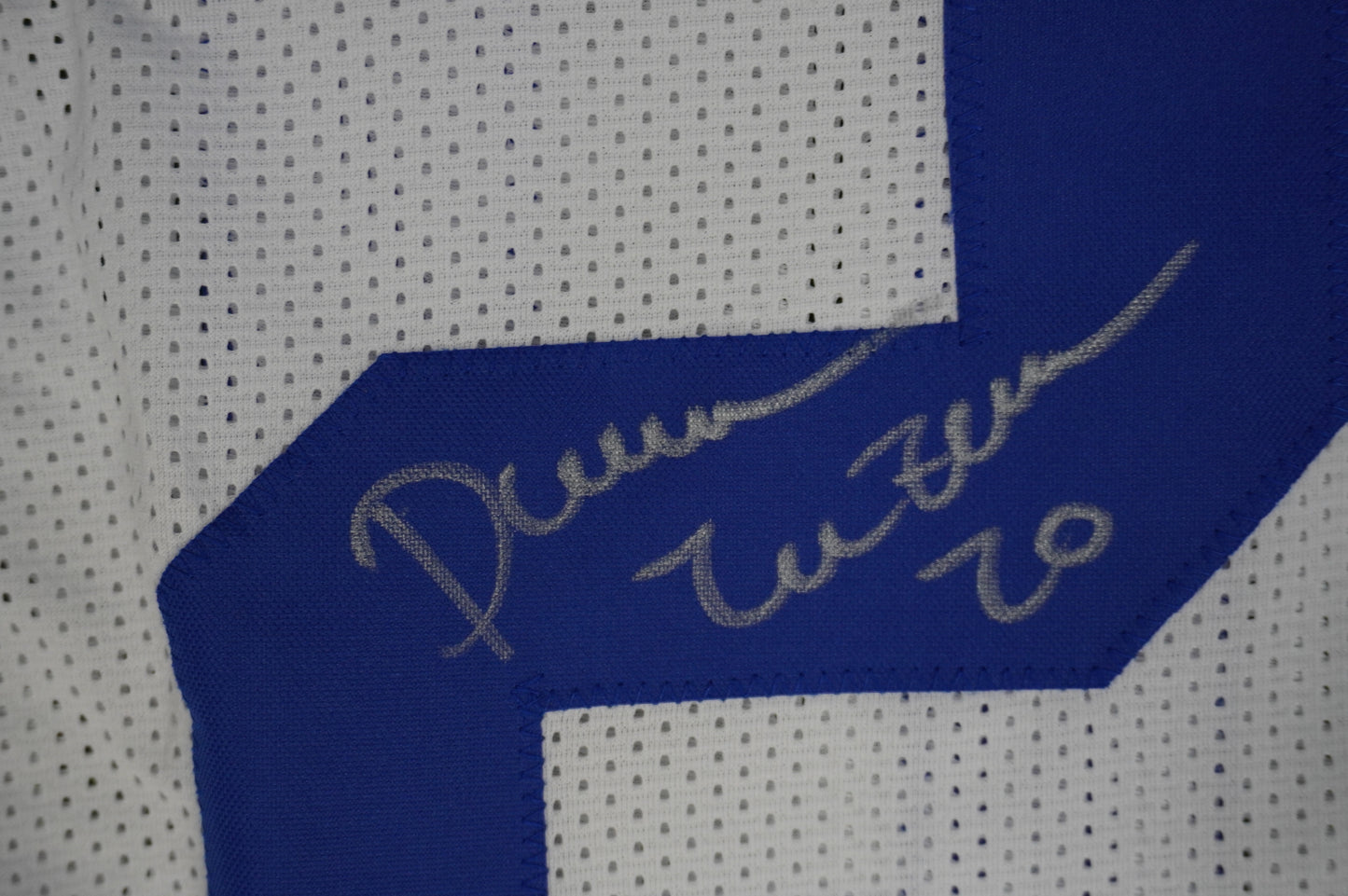 DARREN McFADDEN DALLAS COWBOYS SIGNED JERSEY Arkansas Razorbacks L BAS