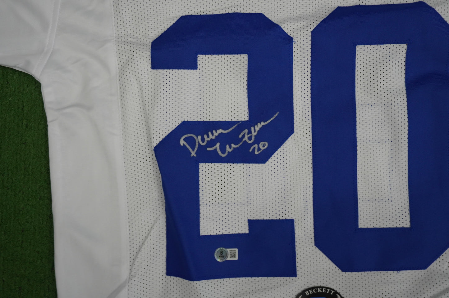 DARREN McFADDEN DALLAS COWBOYS SIGNED JERSEY Arkansas Razorbacks L BAS