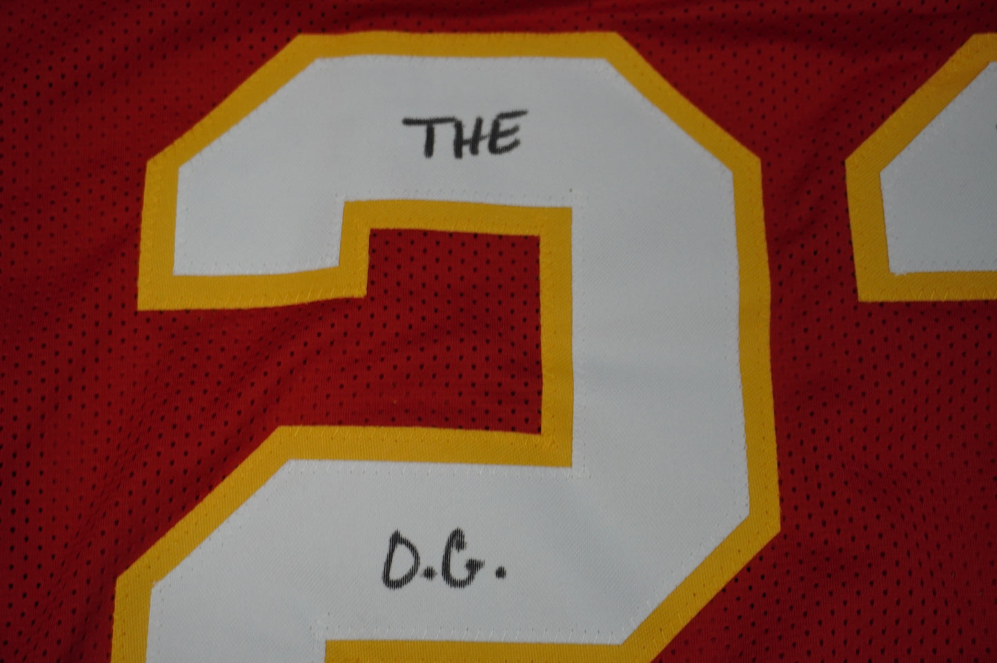 PAT PATRICK MAHOMES SR KANSAS CITY CHIEFS SIGNED JERSEY w/OG MVPMAKER BAS