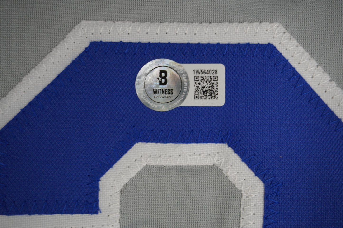 RUBEN SIERRA TEXAS RANGERS SIGNED ROAD JERSEY w/El Caballo BAS COA