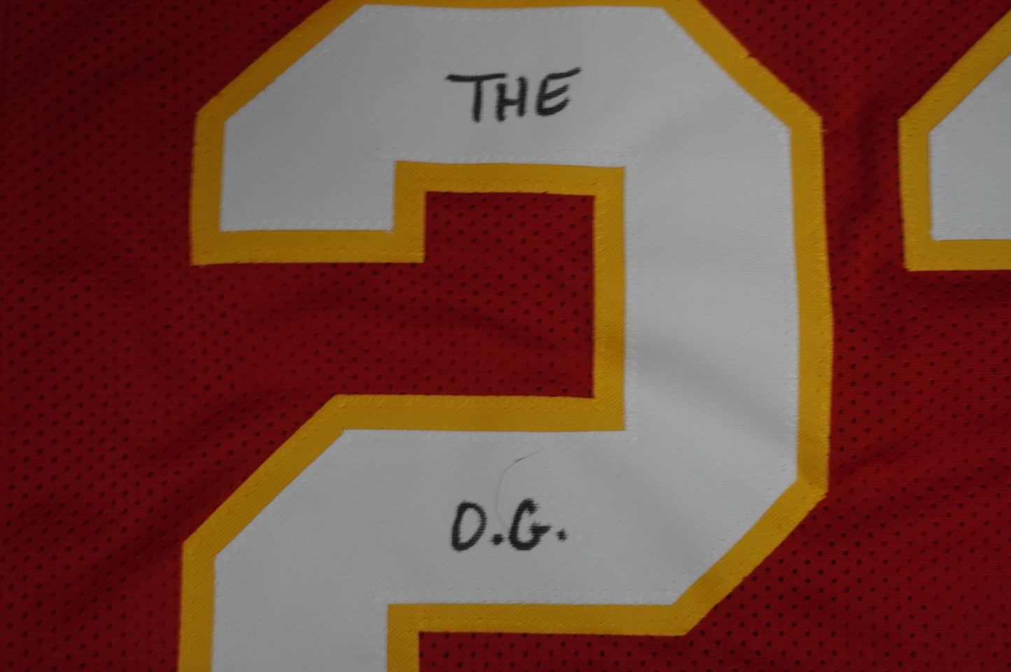 PAT PATRICK MAHOMES SR KANSAS CITY CHIEFS SIGNED JERSEY w/OG MVPMAKER BAS