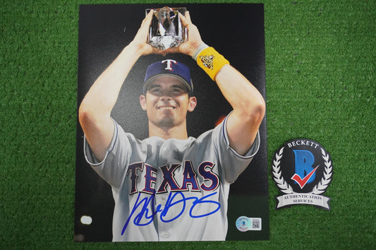 MICHAEL YOUNG SIGNED 8x10 PHOTO 2006 All-Star Game BAS COA