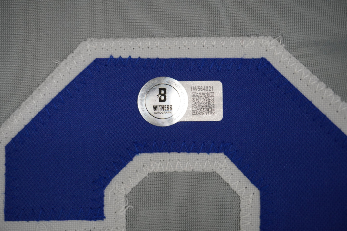 RUBEN SIERRA TEXAS RANGERS SIGNED ROAD JERSEY w/El Caballo BAS COA