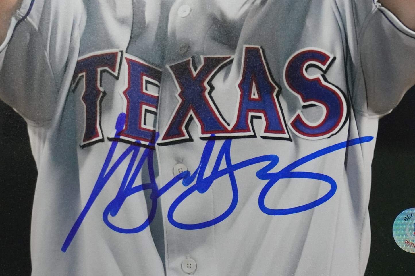 MICHAEL YOUNG SIGNED 8x10 PHOTO 2006 All-Star Game BAS COA