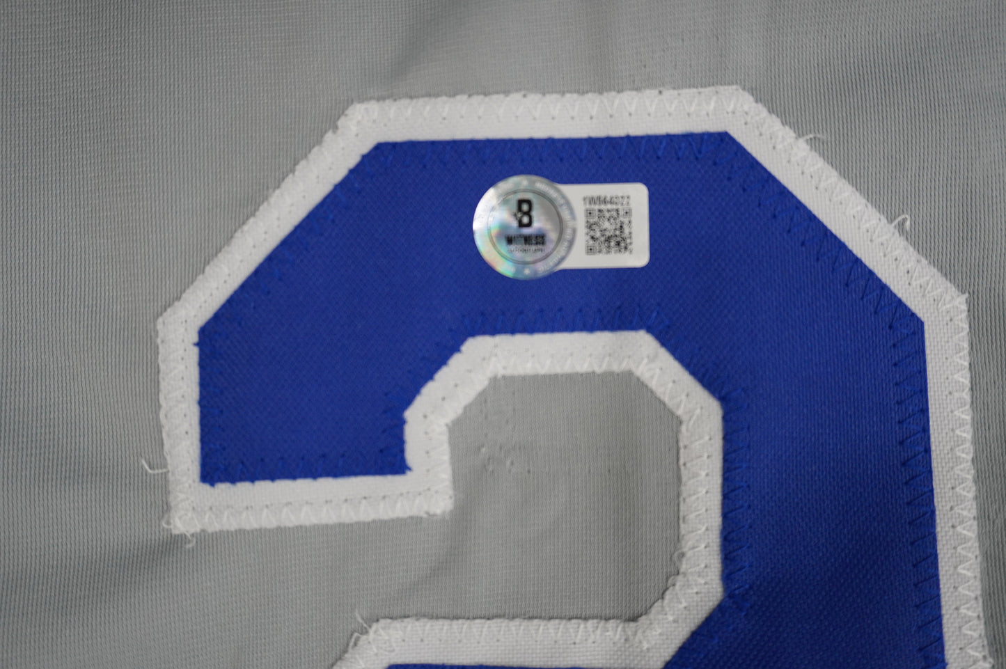 RUBEN SIERRA TEXAS RANGERS SIGNED ROAD JERSEY w/El Caballo BAS COA