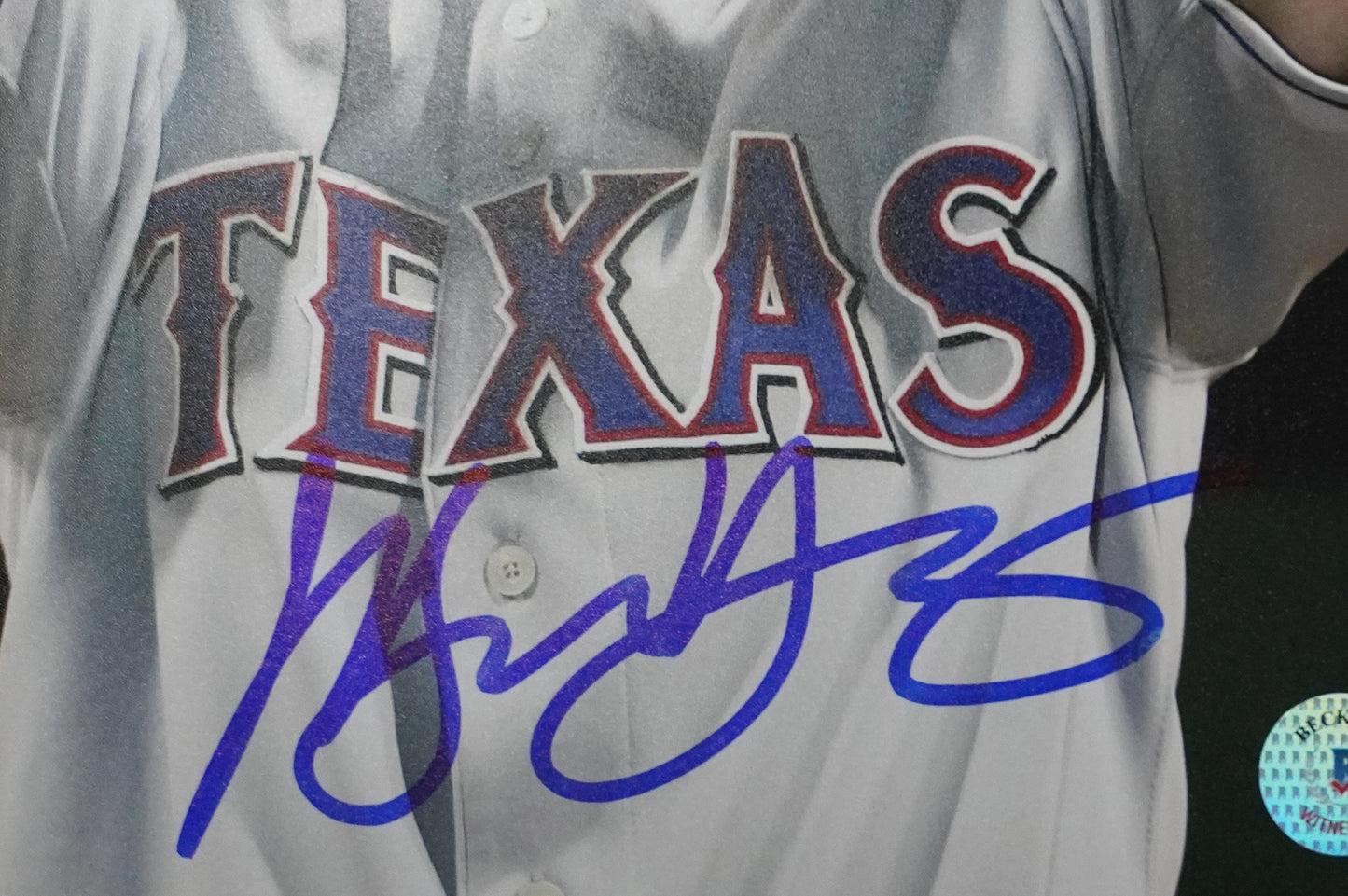 MICHAEL YOUNG SIGNED 8x10 PHOTO 2006 All-Star Game BAS COA