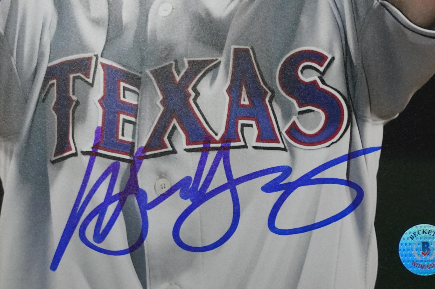 MICHAEL YOUNG SIGNED 8x10 PHOTO 2006 All-Star Game BAS COA