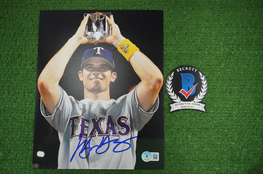 MICHAEL YOUNG SIGNED 8x10 PHOTO 2006 All-Star Game BAS COA