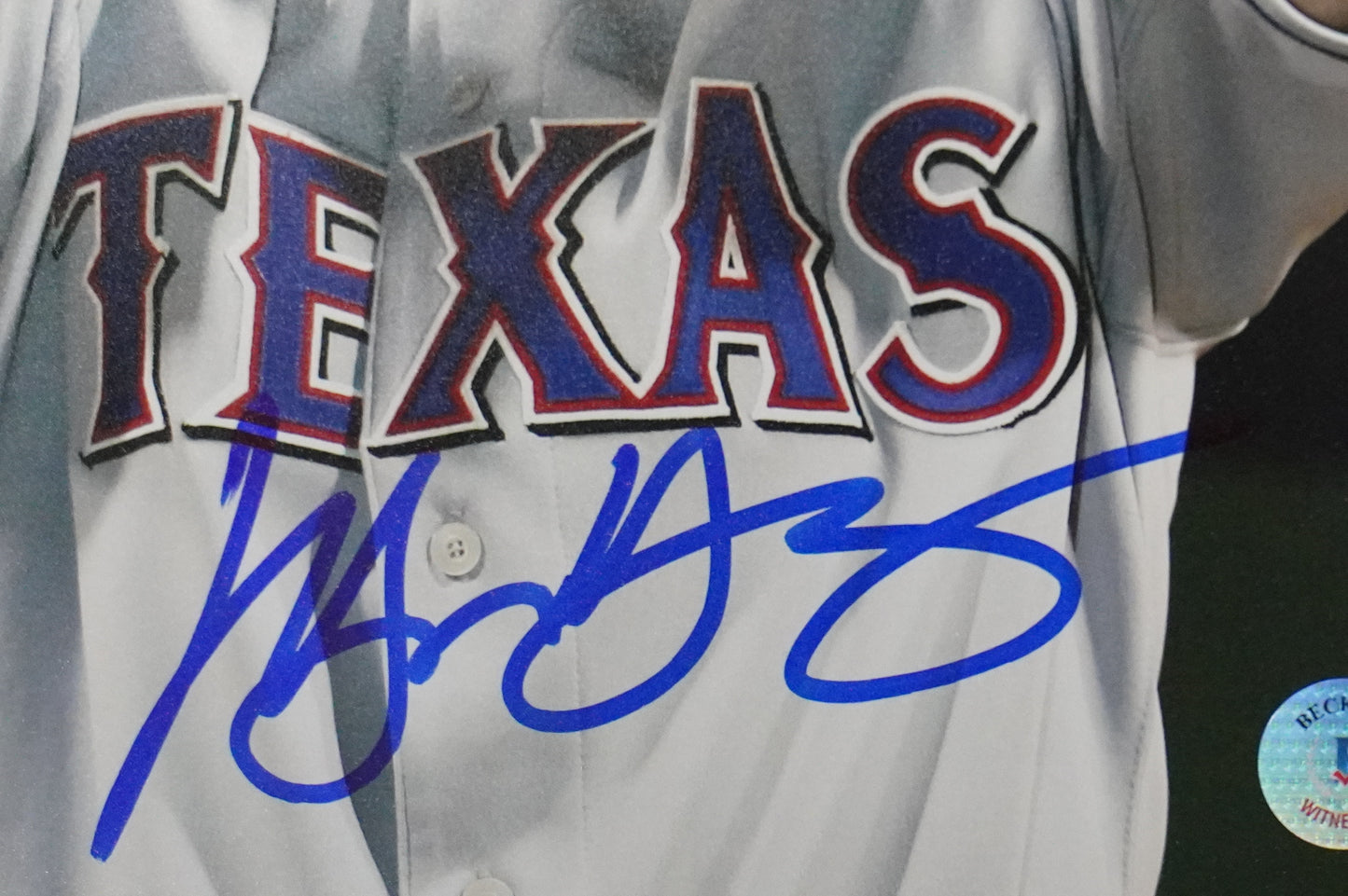 MICHAEL YOUNG SIGNED 8x10 PHOTO 2006 All-Star Game BAS COA