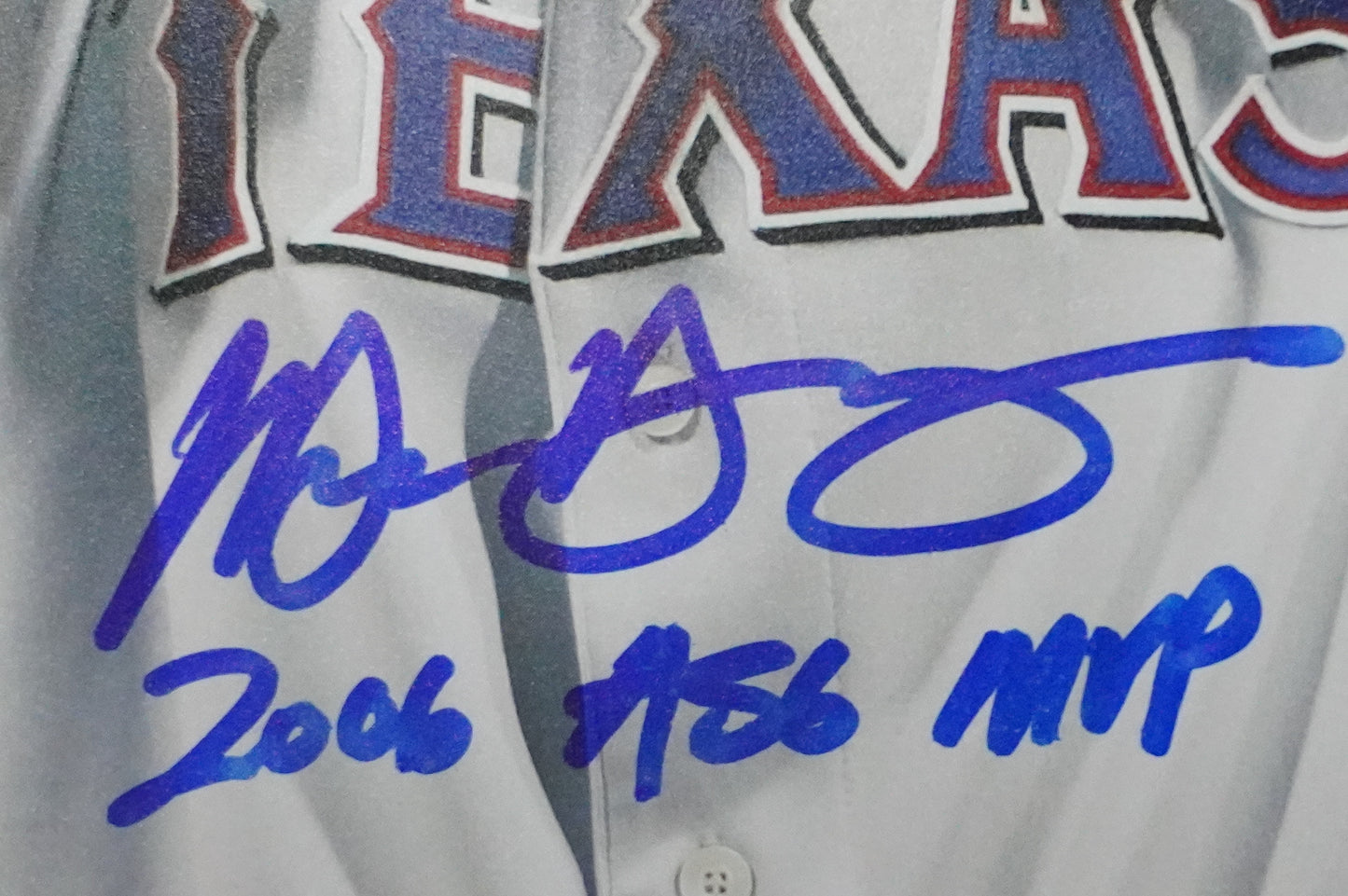 MICHAEL YOUNG SIGNED 8x10 PHOTO 2006 All-Star Game w/"2006 ASG MVP" BAS COA