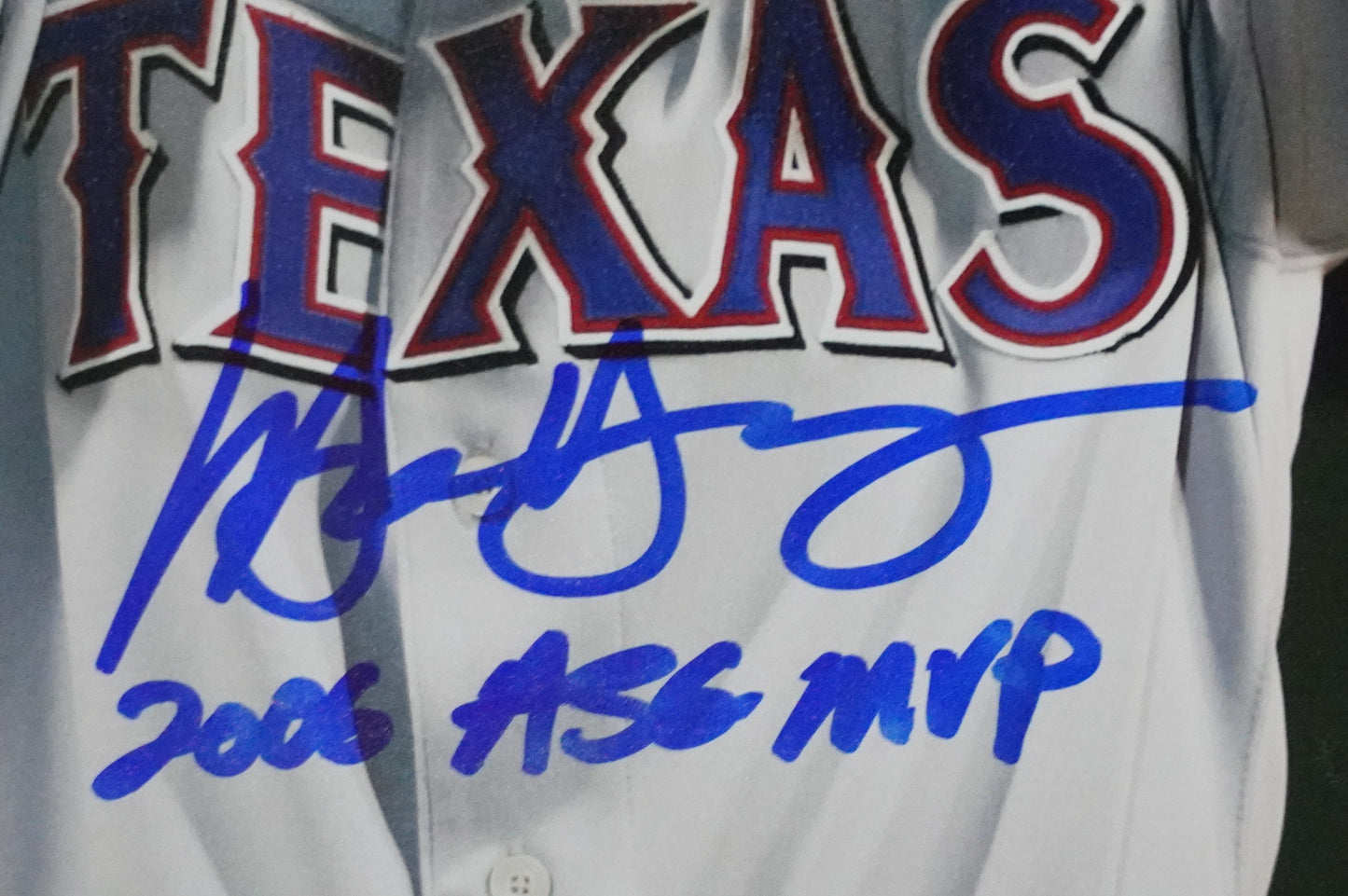 MICHAEL YOUNG SIGNED 8x10 PHOTO 2006 All-Star Game w/"2006 ASG MVP" BAS COA