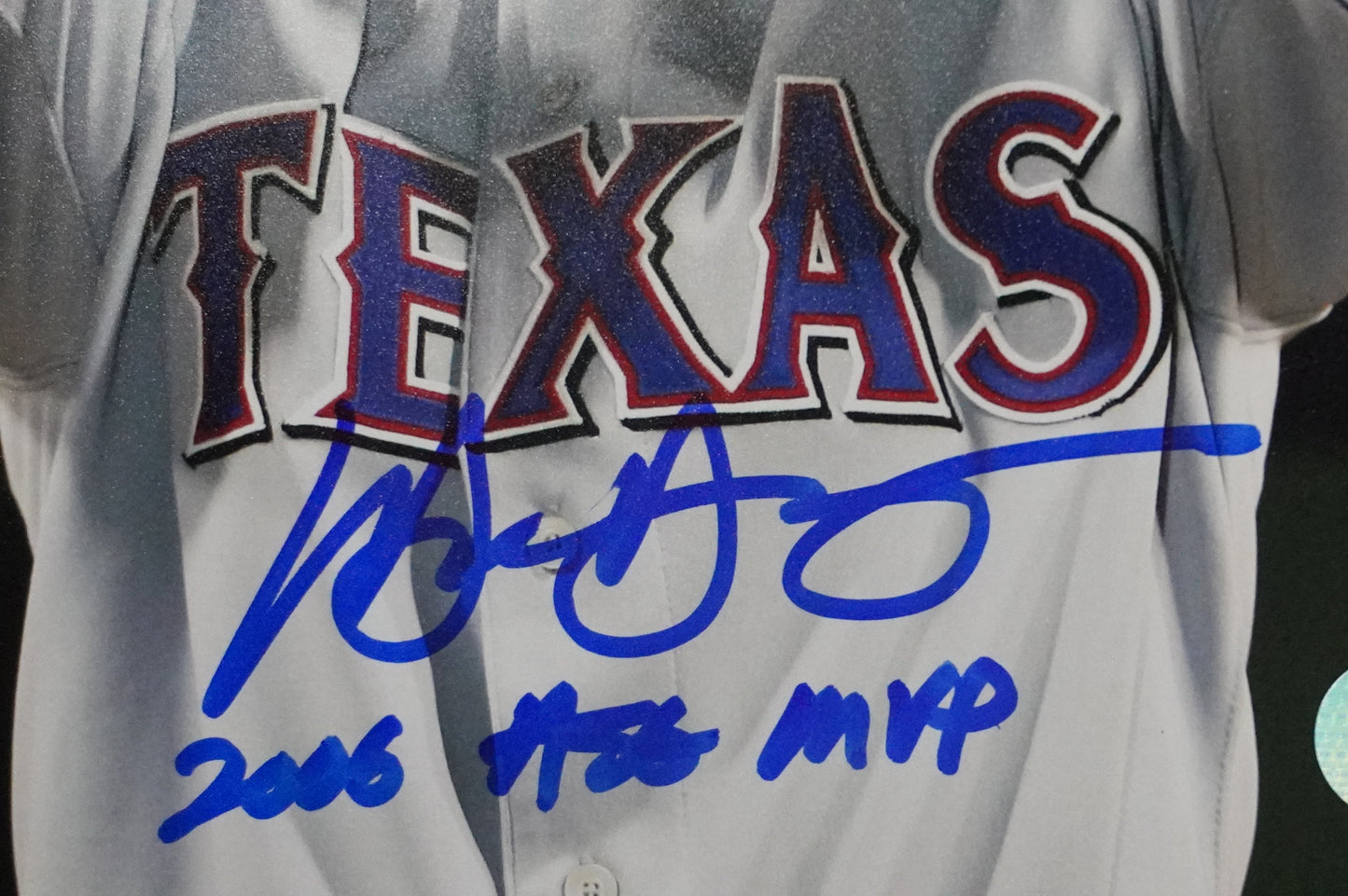 MICHAEL YOUNG SIGNED 8x10 PHOTO 2006 All-Star Game w/"2006 ASG MVP" BAS COA