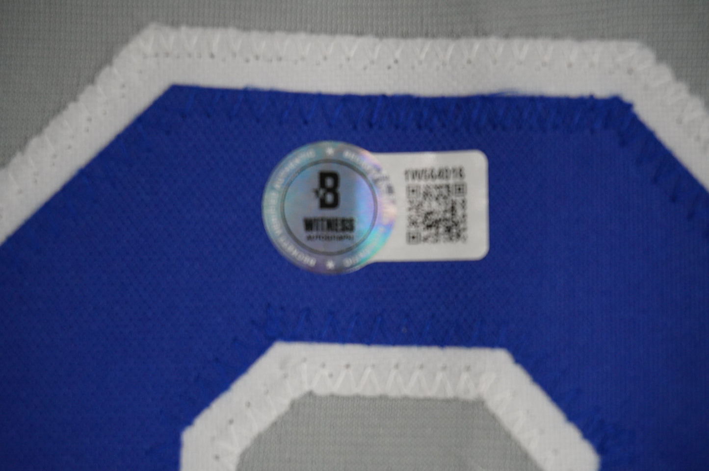 RUBEN SIERRA TEXAS RANGERS SIGNED ROAD JERSEY w/El Caballo BAS COA