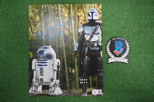 CHRISTINE GALEY SIGNED 8x10 Photo STAR WARS R2-D2 BAS COA