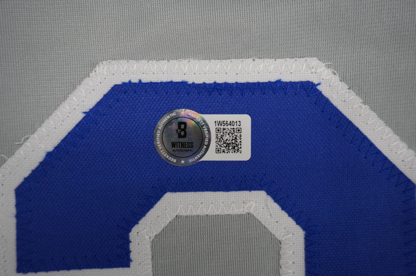 RUBEN SIERRA TEXAS RANGERS SIGNED ROAD JERSEY w/El Caballo BAS COA