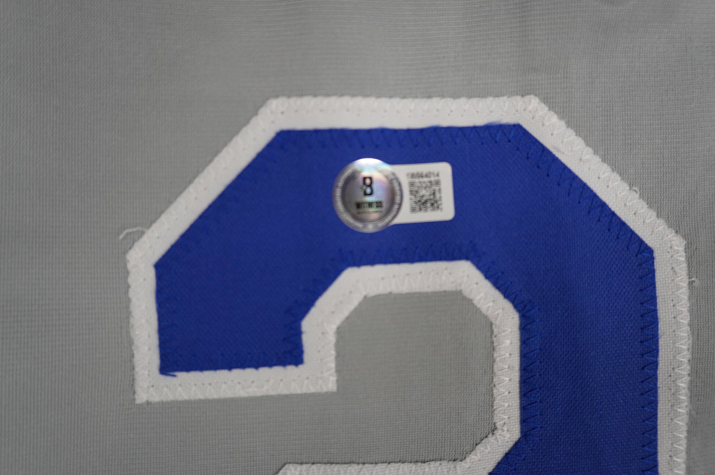 RUBEN SIERRA TEXAS RANGERS SIGNED ROAD JERSEY w/El Caballo BAS COA