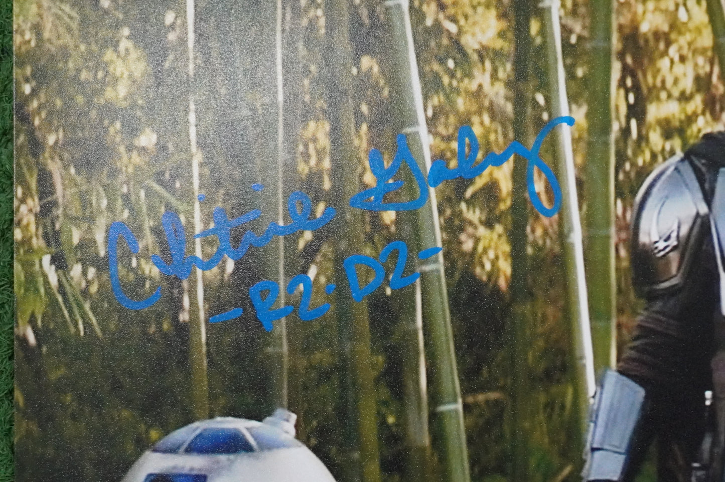 CHRISTINE GALEY SIGNED 8x10 Photo STAR WARS R2-D2 BAS COA