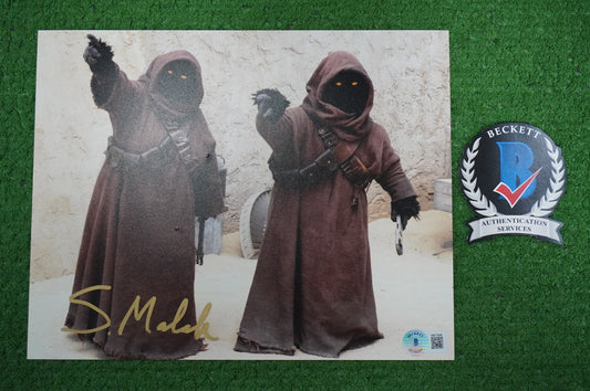 SUSANNA MALEK SIGNED 8x10 PHOTO JAWA in The Mandalorian BAS COA