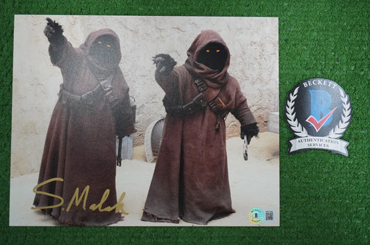 SUSANNA MALEK SIGNED 8x10 PHOTO JAWA in The Mandalorian BAS COA