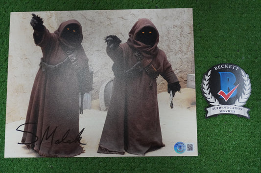 SUSANNA MALEK SIGNED 8x10 PHOTO JAWA in The Mandalorian BAS COA