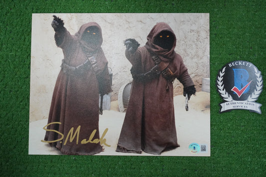 SUSANNA MALEK SIGNED 8x10 PHOTO JAWA in The Mandalorian BAS COA