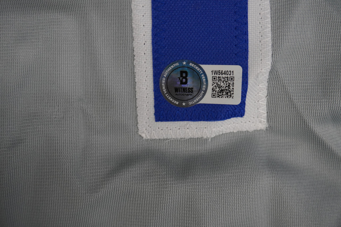 JULIO FRANCO TEXAS RANGERS SIGNED ROAD JERSEY BAS COA