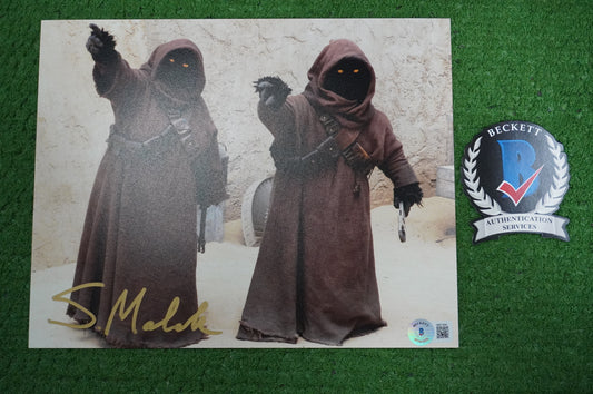 SUSANNA MALEK SIGNED 8x10 PHOTO JAWA in The Mandalorian BAS COA
