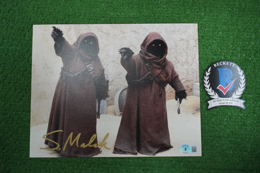 SUSANNA MALEK SIGNED 8x10 PHOTO JAWA in The Mandalorian BAS COA